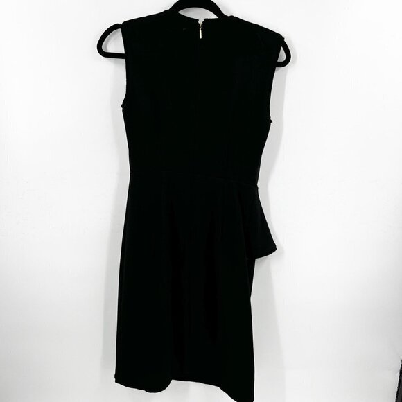 ✅ Tory Burch LBD Brooklyn Dress Sz 0 Wool Blend Lined BLACK - Picture 7 of 7